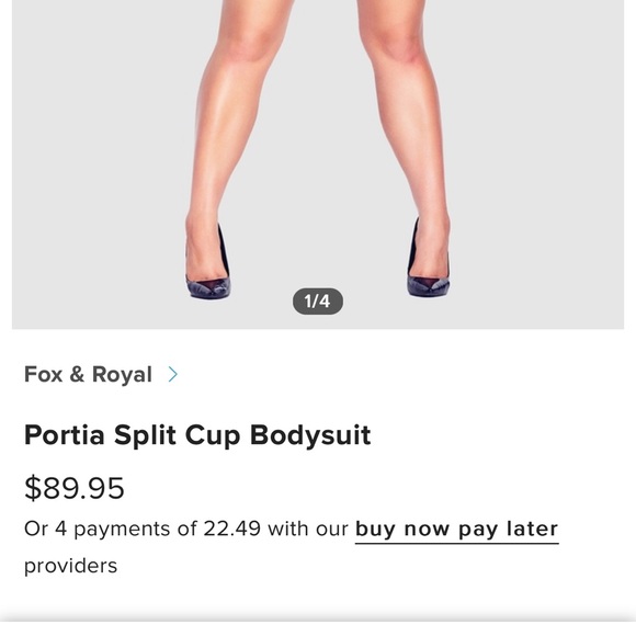 NWT| Teddy Open Cups Lingerie - Picture 11 of 11